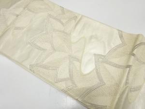 アンティーク　流水に楓模様織り出し袋帯（材料）